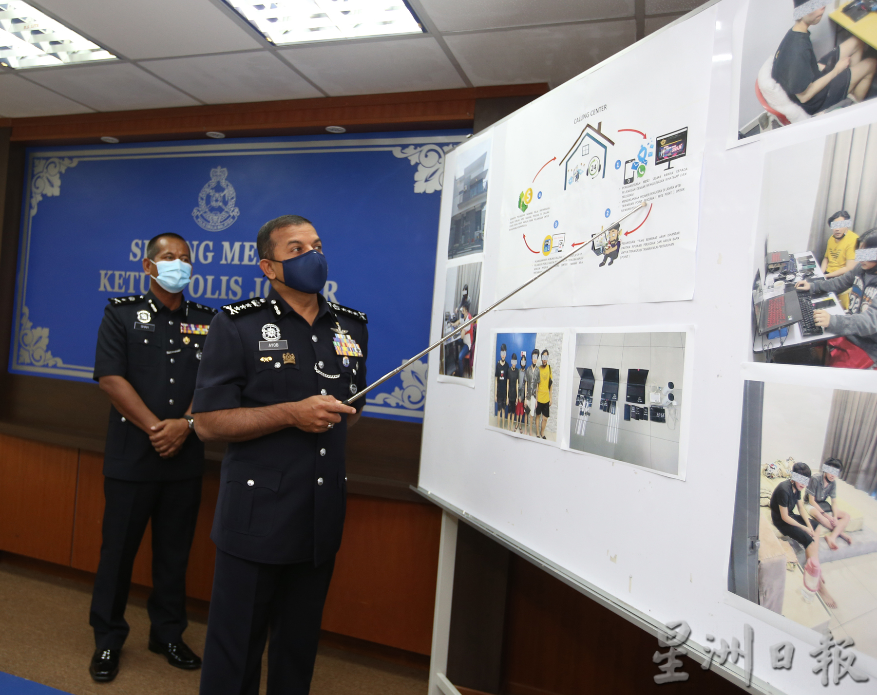 (已签发)柔:柔警方捣毁线上赌博犯罪集团,基地设高级围篱社区年收逾百万