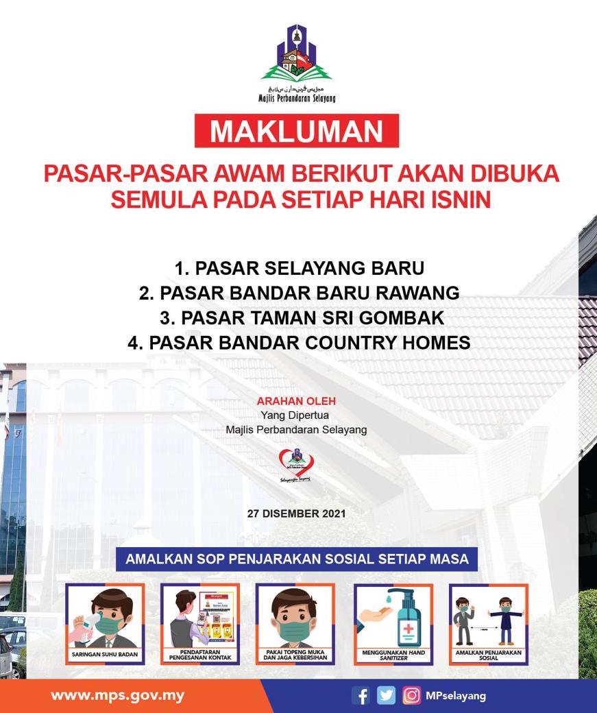 me 副文//大都会:巴刹周一关闭禁令取消,除夕安心买菜/6图