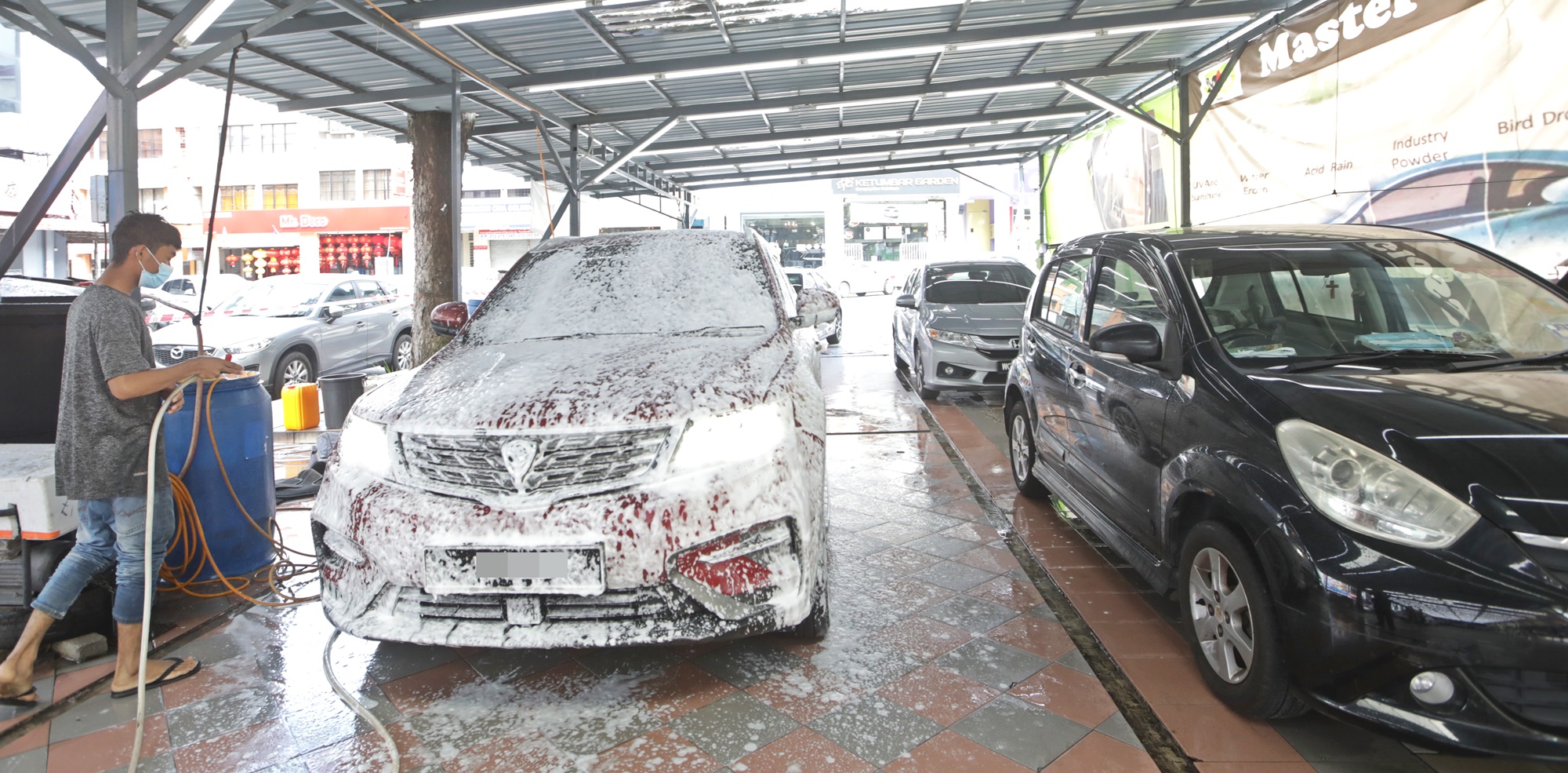 me(版3副)大都会/蒲种一带洗车中心/5图