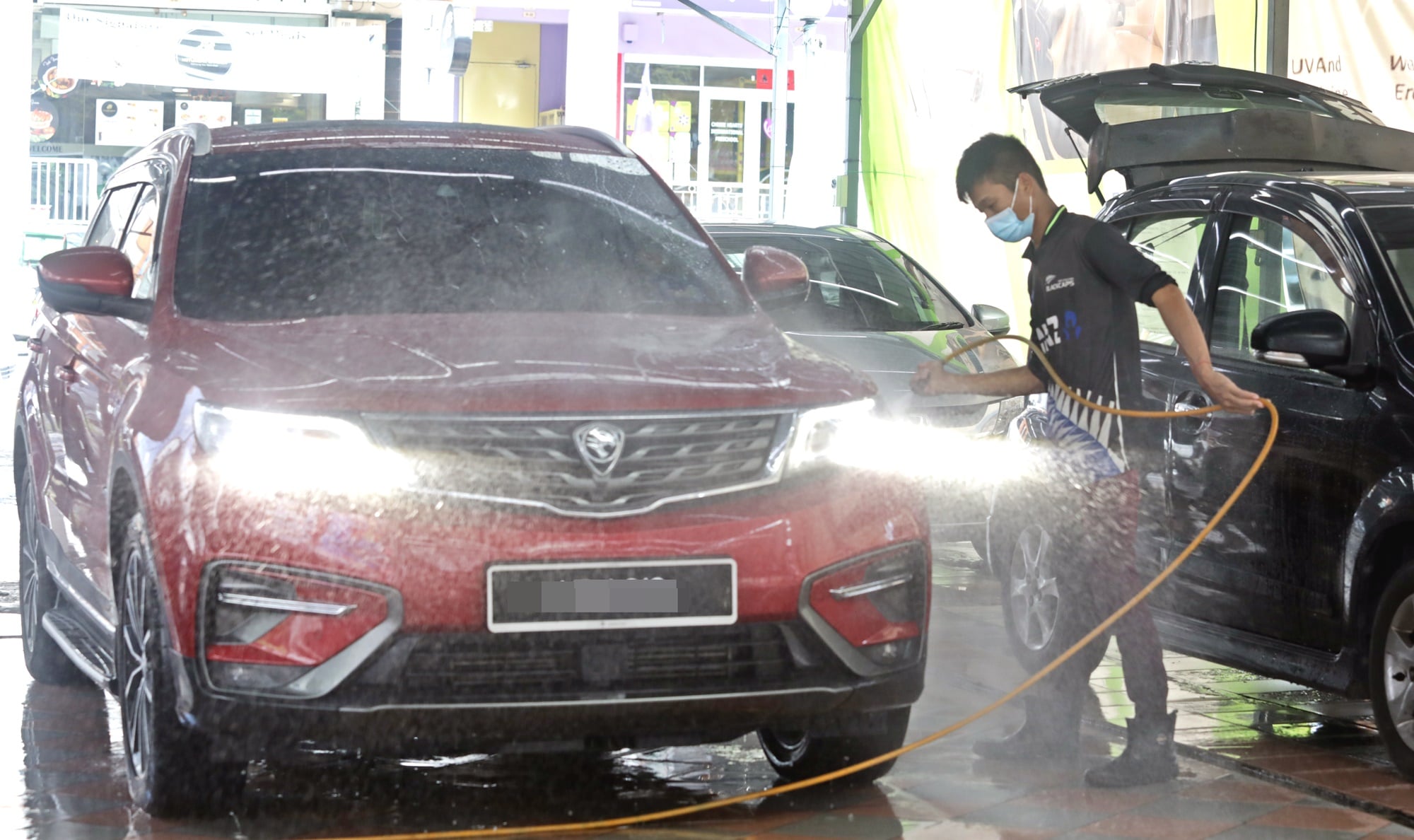 me(版3副)大都会/蒲种一带洗车中心/5图