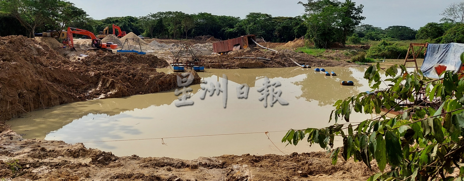 NS4主文／森基金会采沙活动，引居民拉横幅抗议