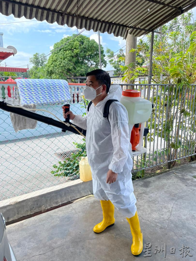 NS朱湖：忙完水灾忙消毒！叶理国：“危难当前不谈政治，只谈救急”