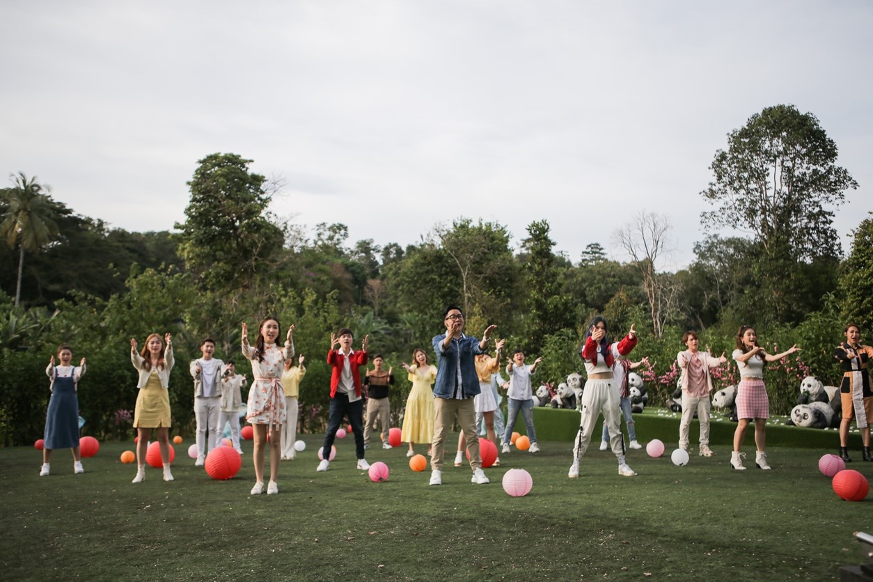 3大种族艺人献唱3语贺岁曲 体现大马一家精神