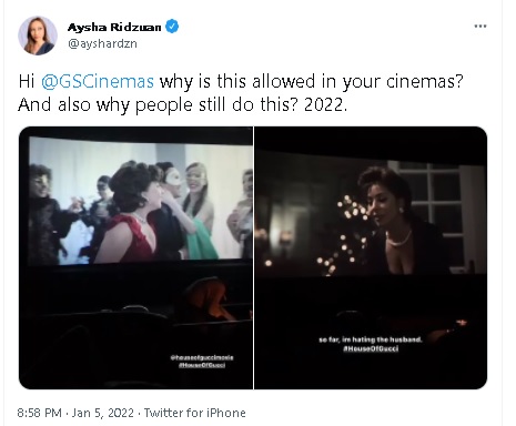 “2022年了还偷拍” 妮罗法妹妹违录《House of Gucci》挨轰