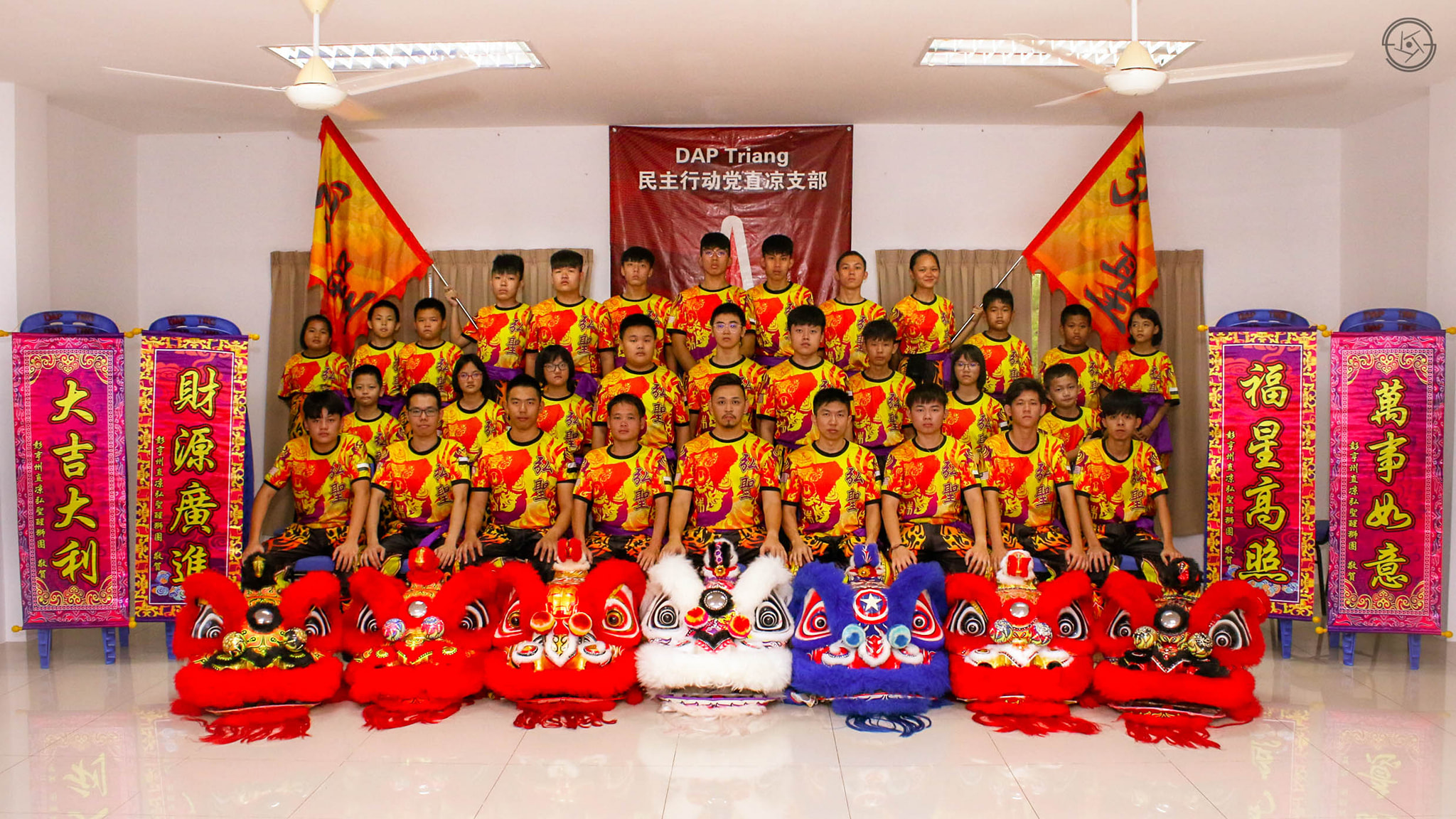 东：直凉行动党弘圣醒狮团接新年预约反应佳