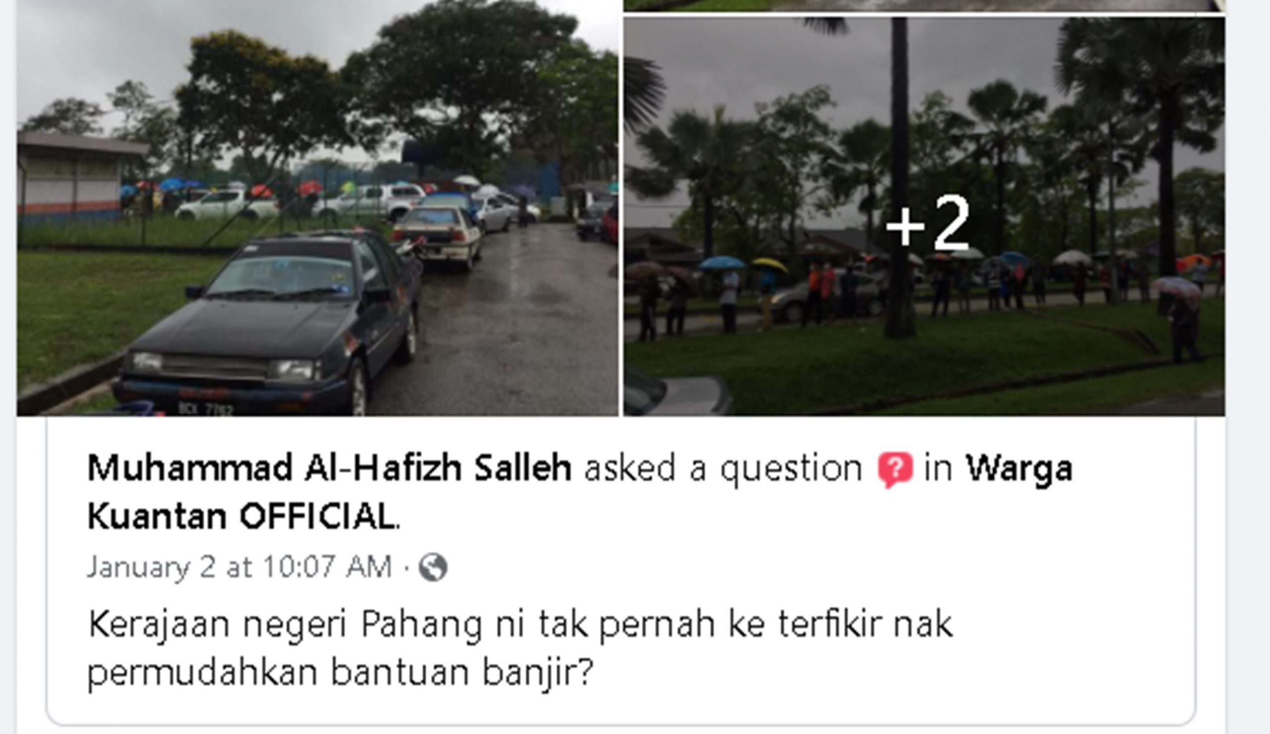 东:被逼冒雨排队领援助金,州政府被指未善用科技便利为难灾黎。