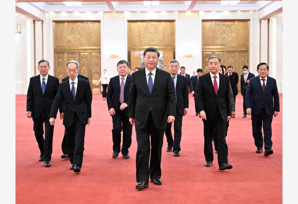 习近平春节团拜讲话:香港实现由乱转治 反“独”促统斗争不断加强