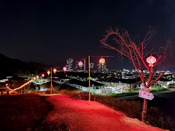 供FB／马口新春布置年味浓，来　拍照打卡
