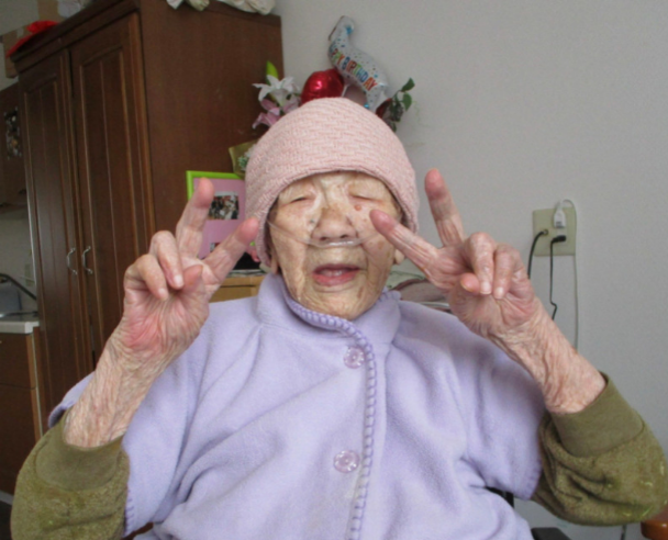 全球现存最长寿人瑞!田中加子欢度119岁生日