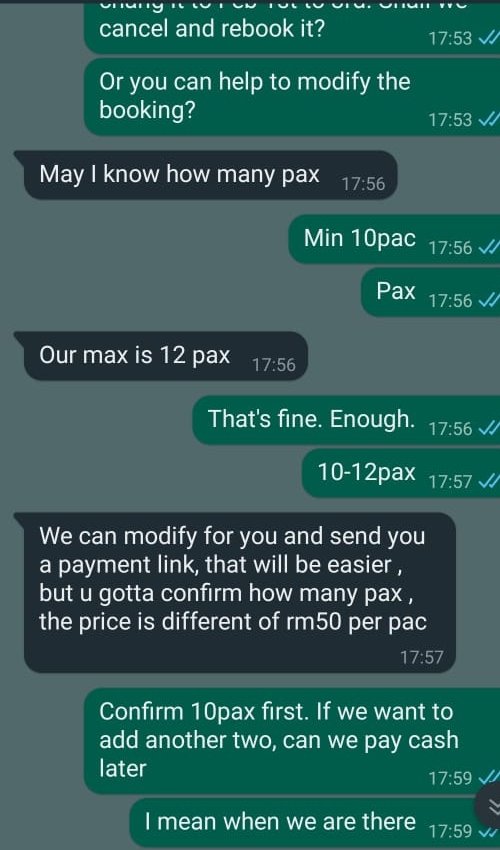 农历新年计划出游在著名网站订别墅·联系房主反被骗1200令吉