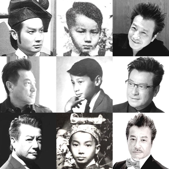 失散“父子”重聚 石修晒与方力申饼印合照 