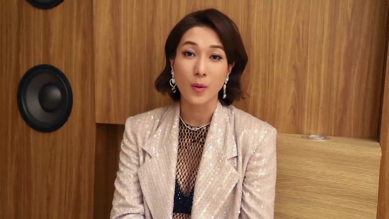 拍片曝早有准备视后感言 锺嘉欣赞老公是万中无一