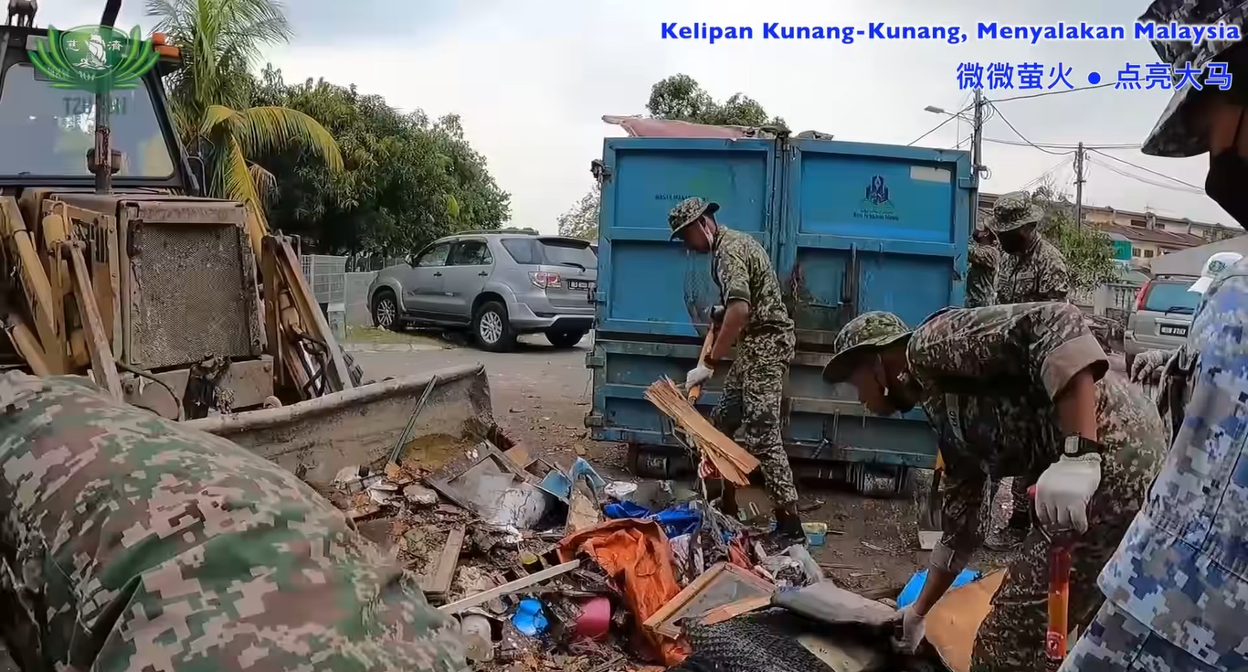 暖势力/慈济志工赈灾