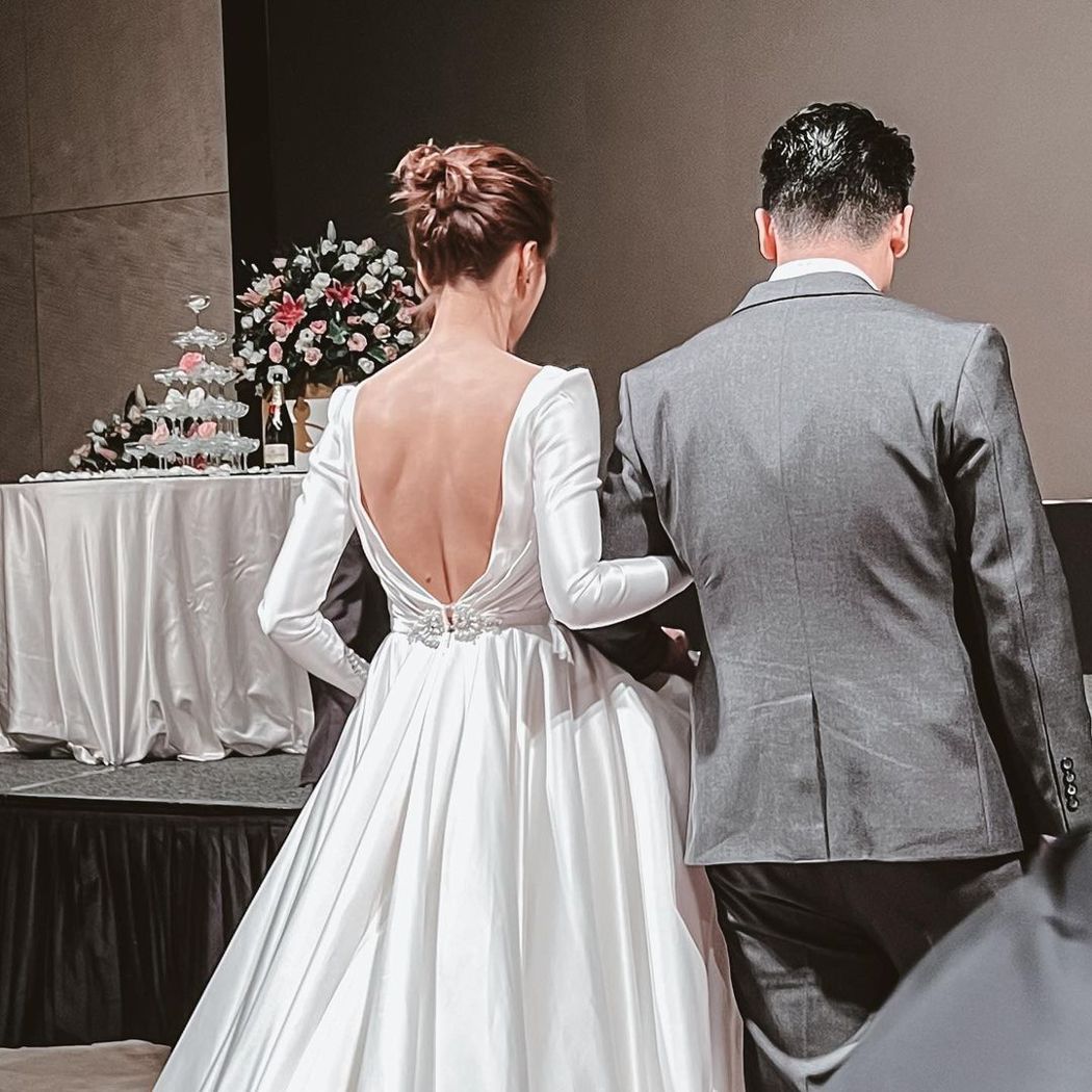 曾沛慈低调办婚宴 老公被网民起底