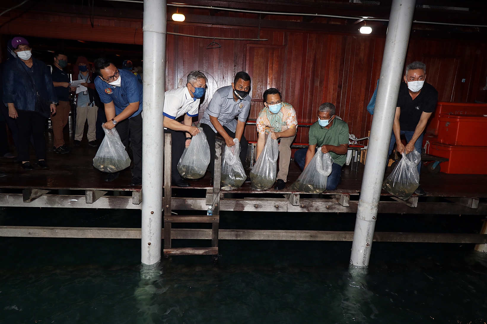 柔:地不佬海峡全马首“螃蟹产房” 提高蟹卵存活机率