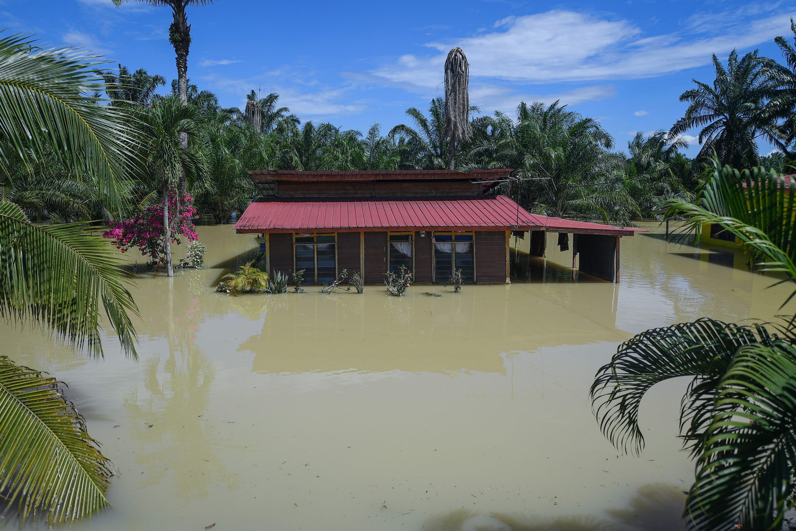 柔:新闻:相隔10年梦魇再降临 河水倒灌 坤兰乌汝淹水