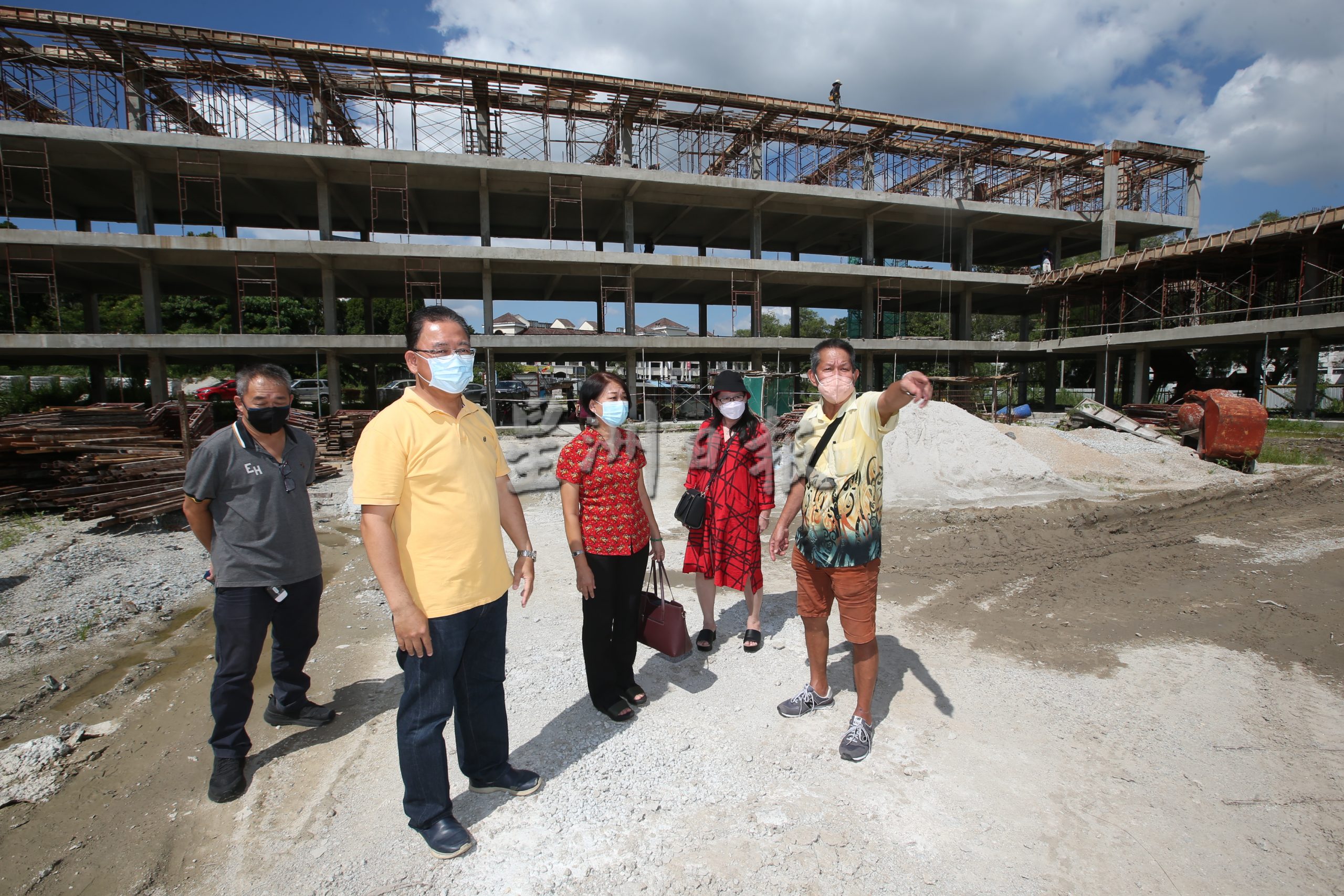 班丹中华华小建委会：预计明年中竣工