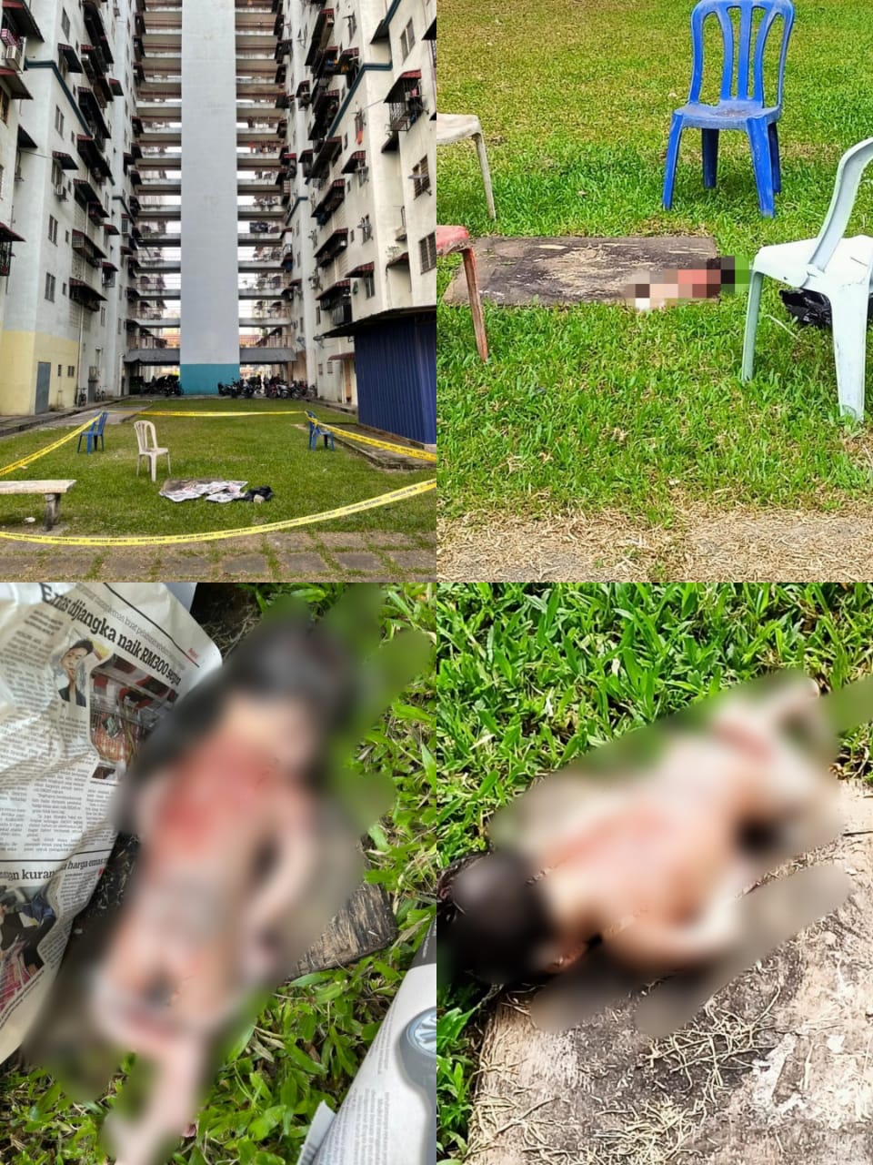 疑出生一天夭折·女婴尸弃组屋楼下