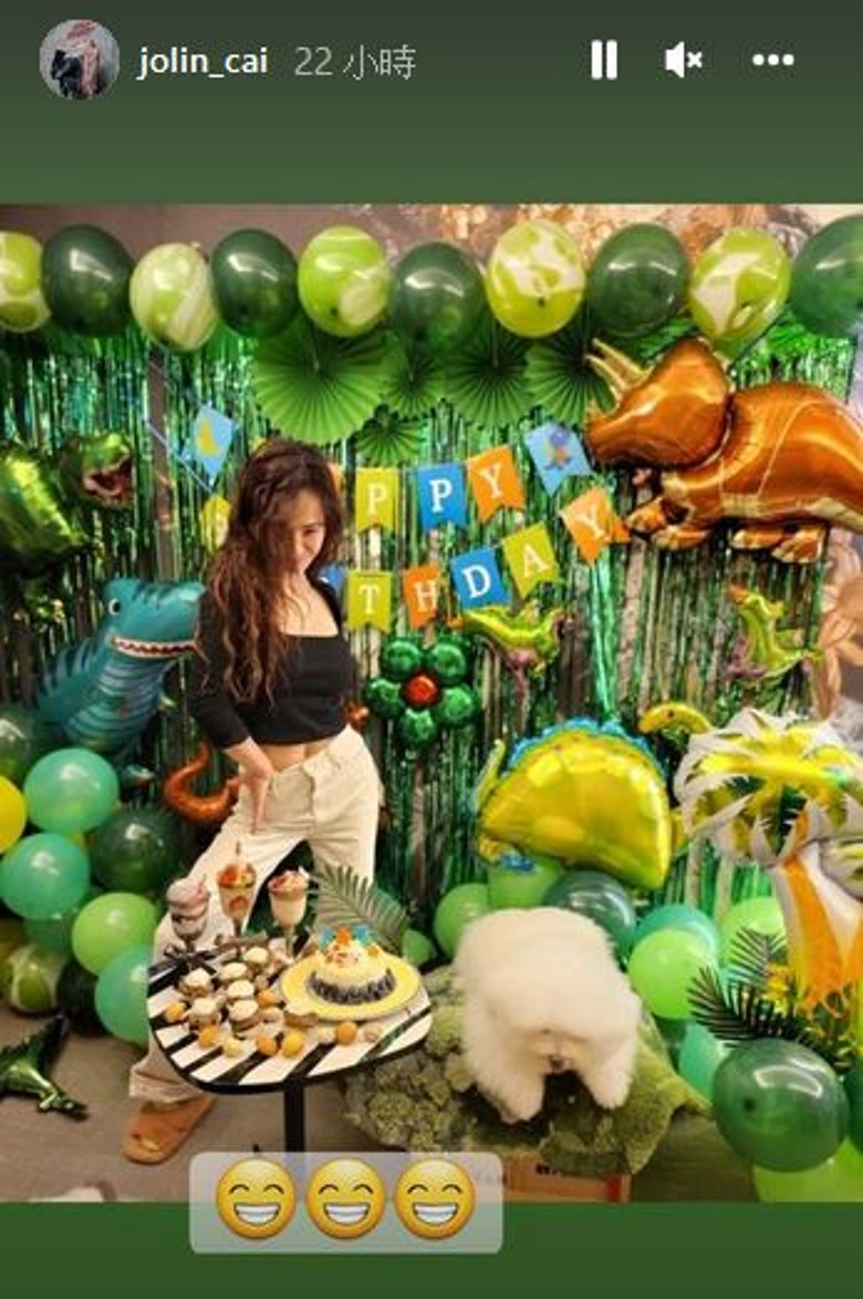 蔡依林欢庆爱犬15岁生日 网民叹羡人不如狗