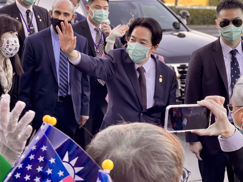 赖清德过境美国　与佩洛西视像会谈