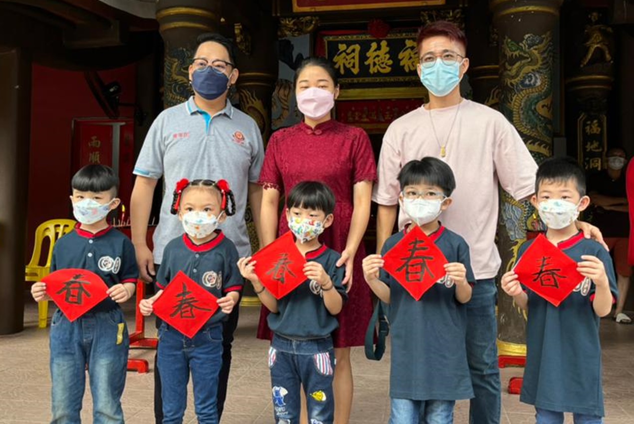 霹：太平福青团书法苑联办挥春成绩揭晓