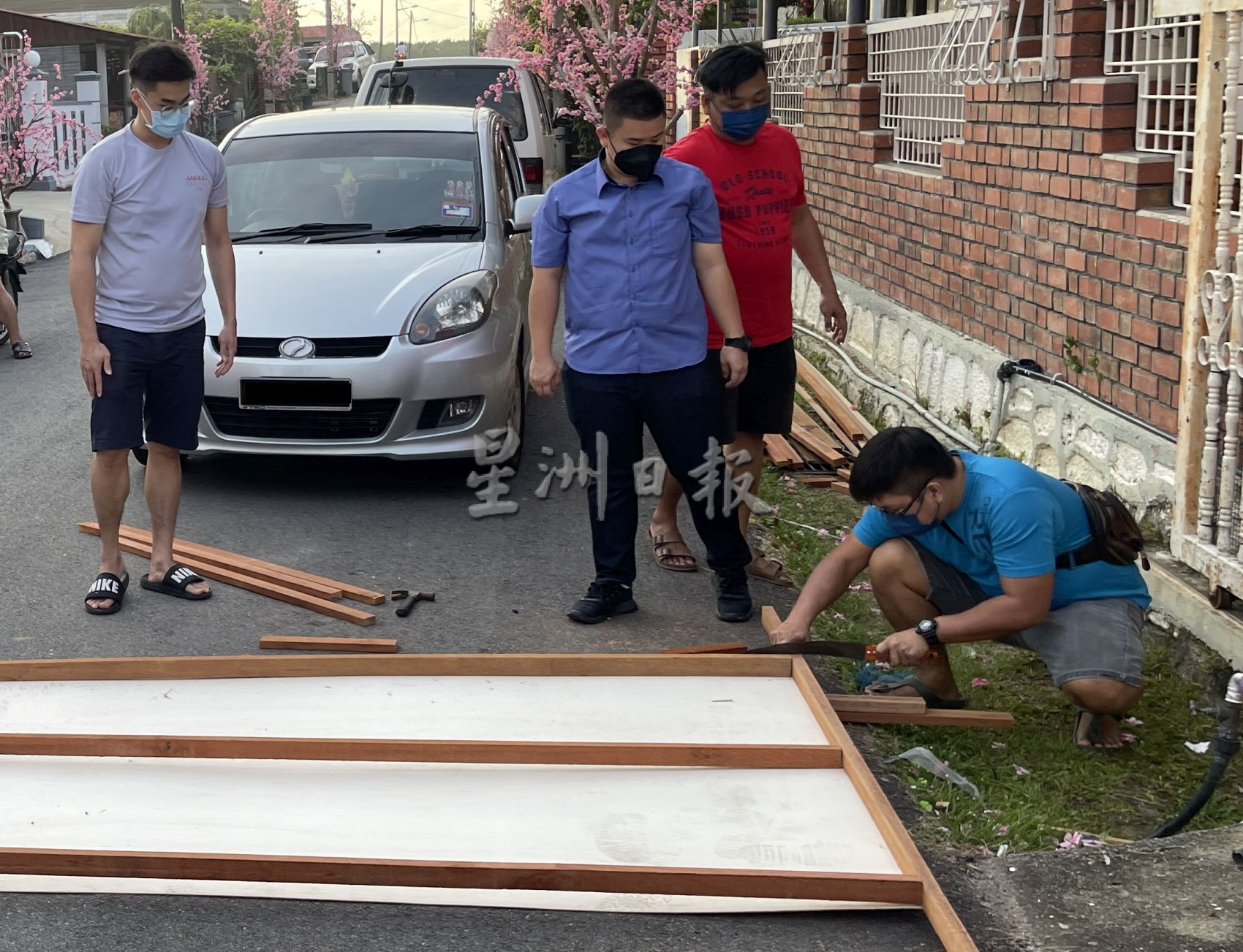 （古城封面主文）马接峇鲁梅花街布置中·打造回家过年期盼