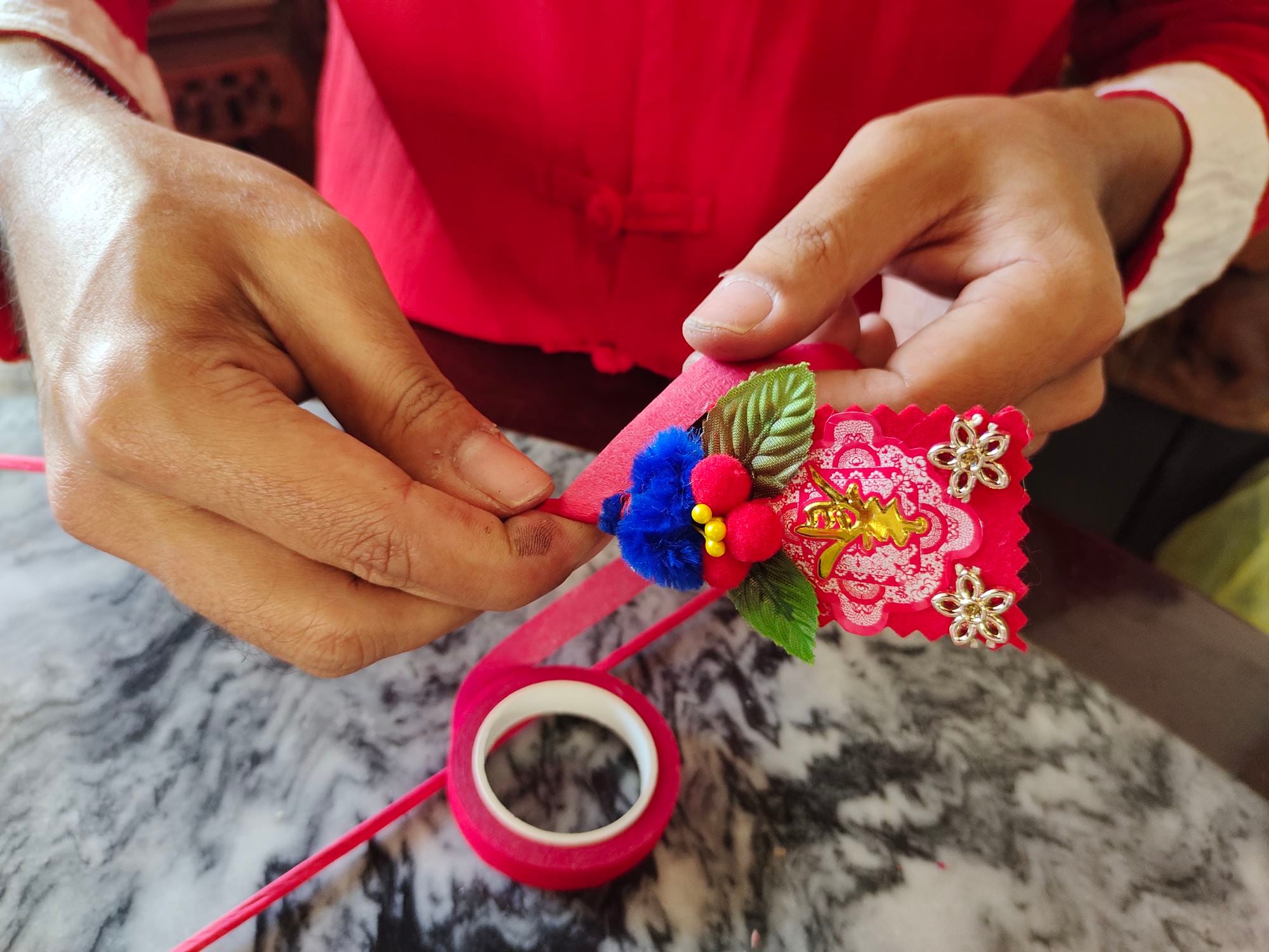 （大北马）农历新年特稿/王舜维制作春仔花、春饭花、炉边花