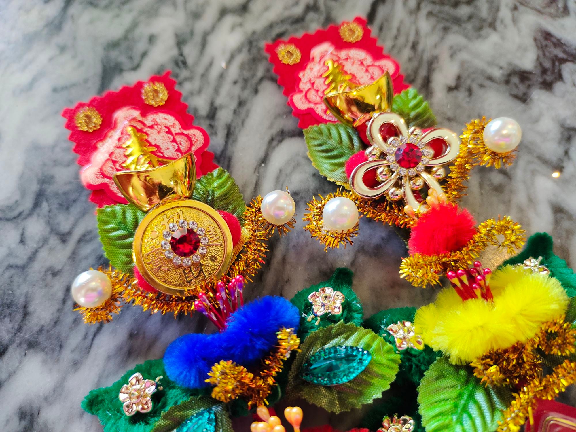 （大北马）农历新年特稿/王舜维制作春仔花、春饭花、炉边花