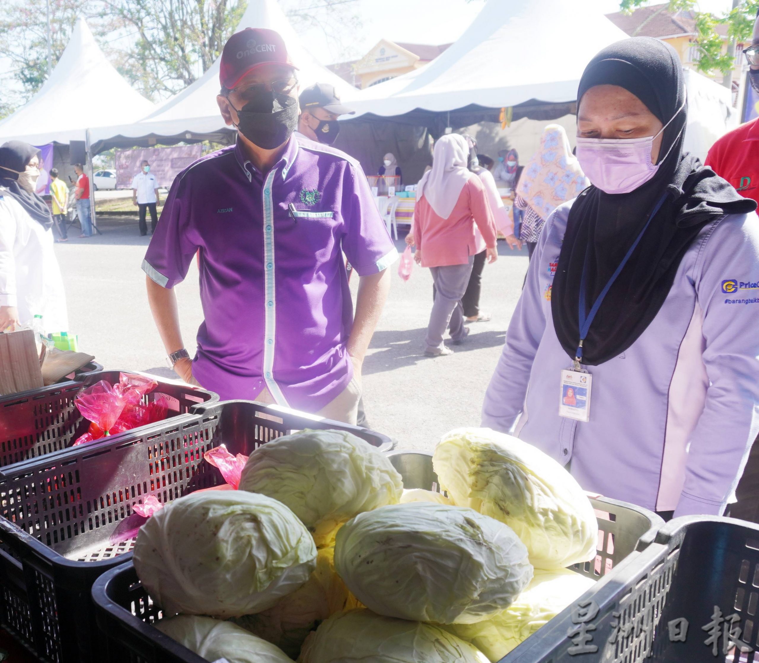 （大北马）阿兹占鼓励人民自种蔬果，自供自给也卖他人，土地不足可试水耕种