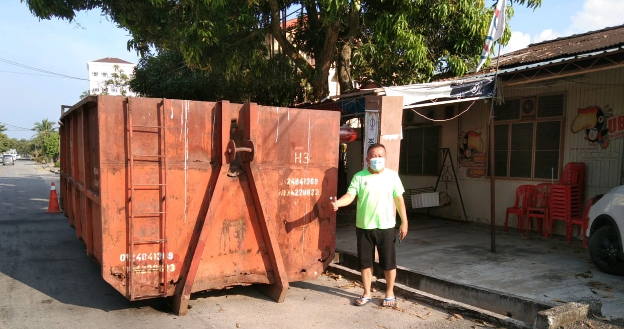 (大北马)首长特别协调官行政中心与威省市议员安排2大垃圾桶