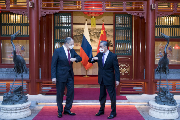 中俄外外会面双方就乌克兰问题协调立场2