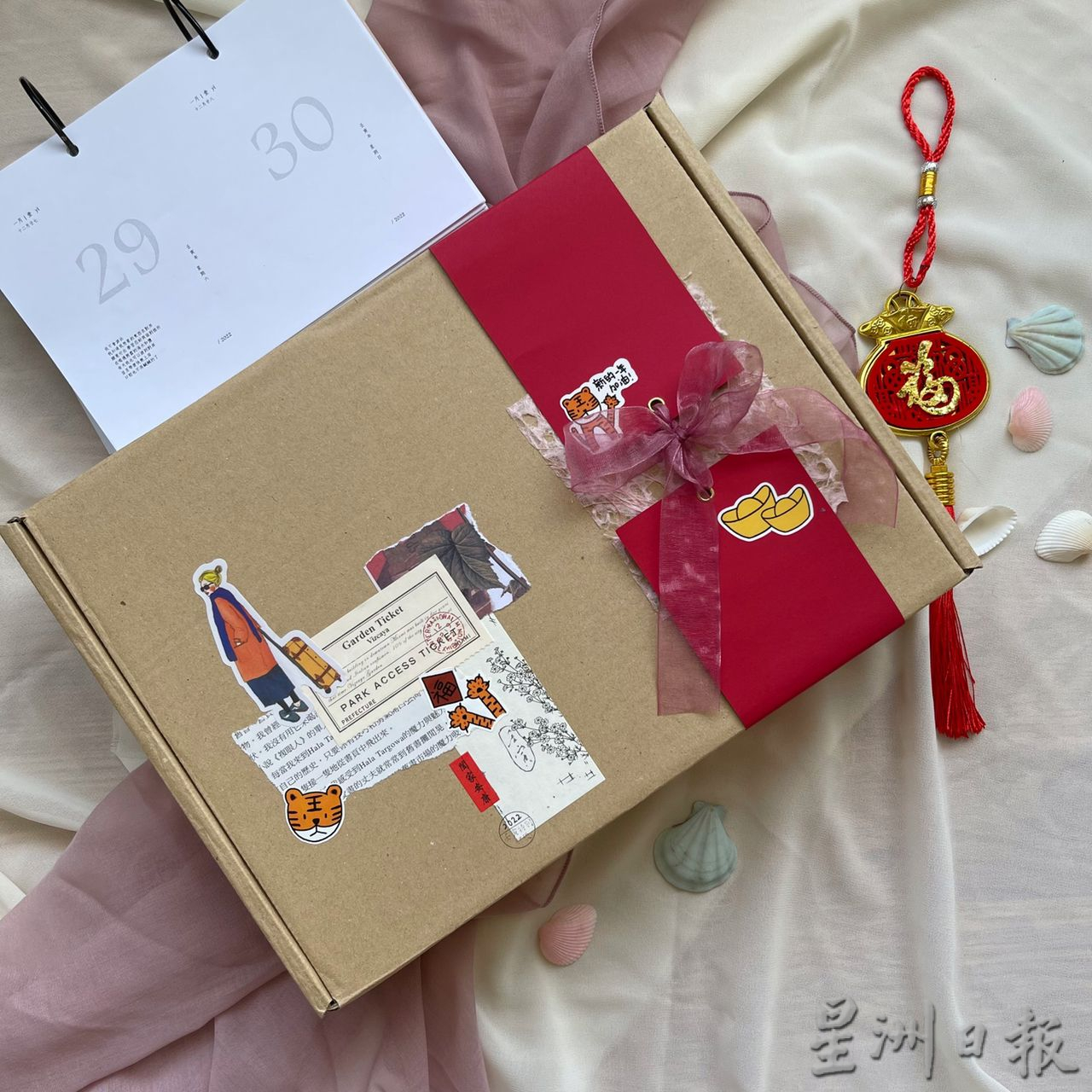 供fb：不失创意且满满诚意，新春手帐等手作兴起