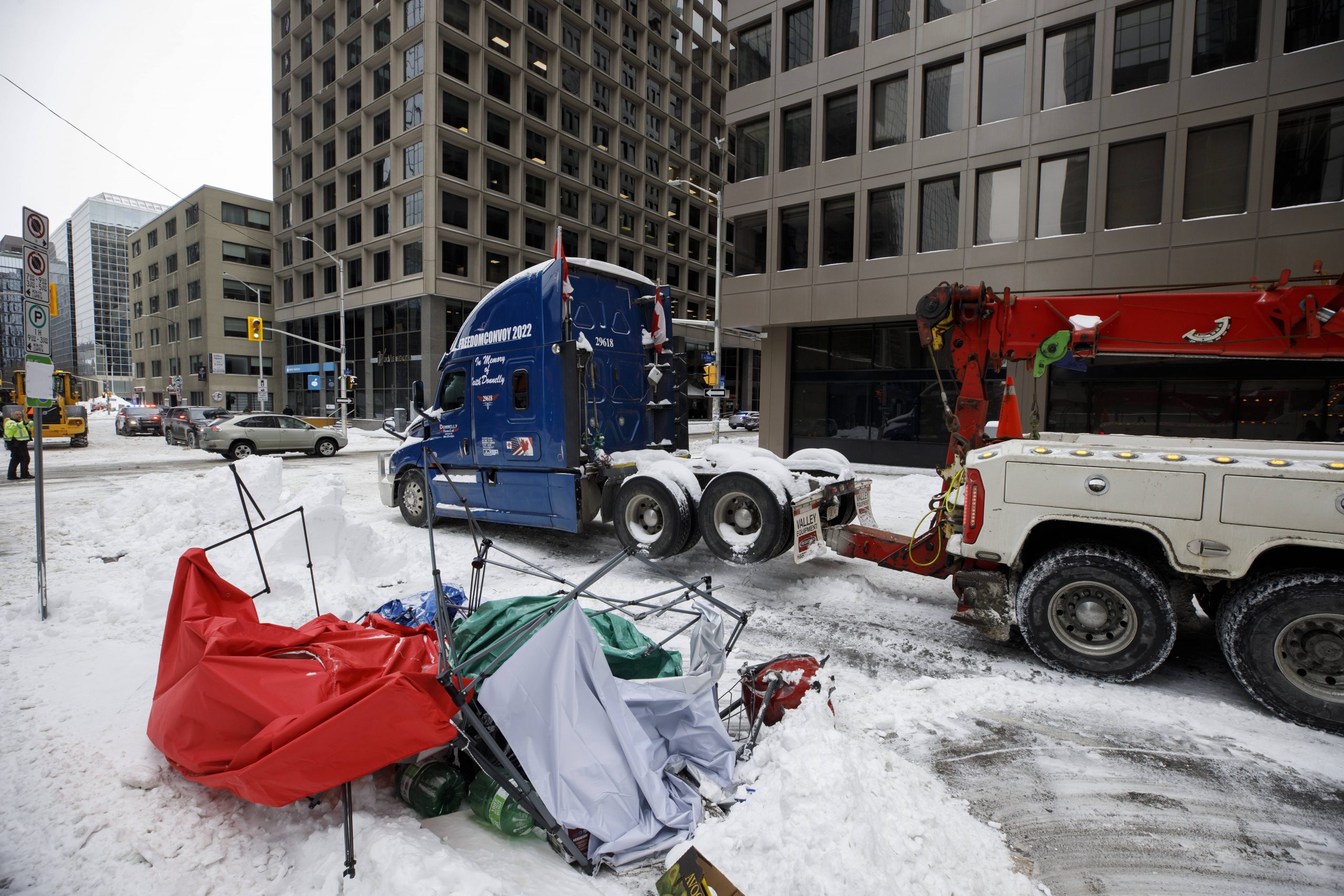 加拿大渥太华警方完成清场行动　近200人被捕