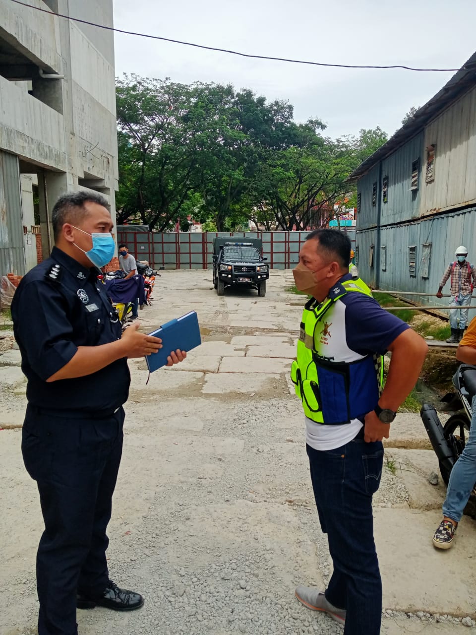 印尼籍工友坠楼身亡·警方暂列猝死案