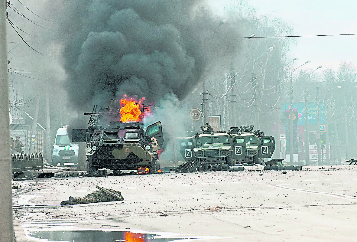 哈尔科夫遭俄军炮击 行政首长:11平民丧命数十伤