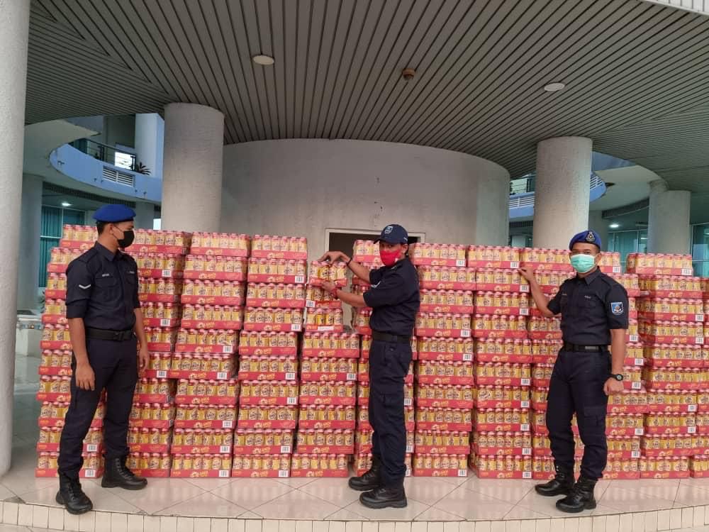 大都会/巴生港口水警破获烈酒走私案