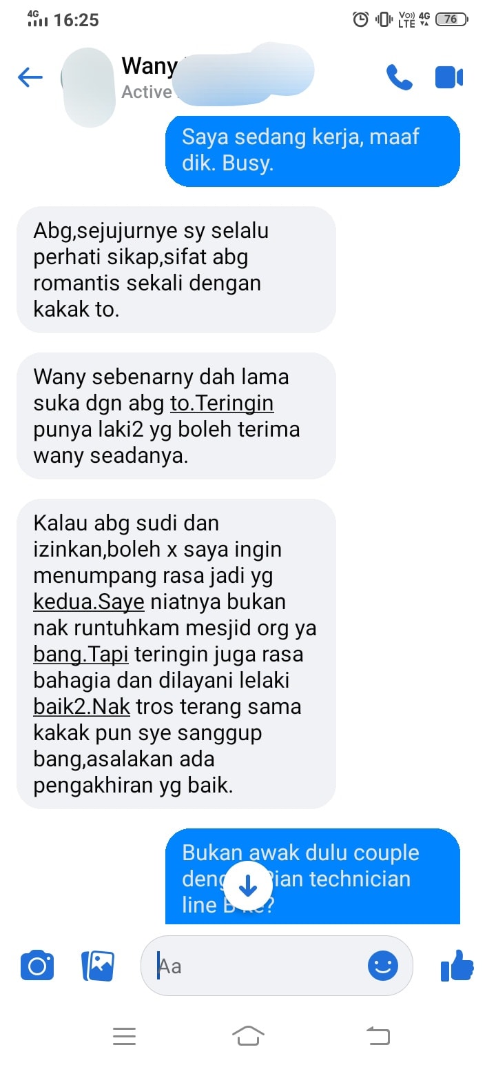 夫妻晒恩爱犯桃花 有妇之夫收到告白纳妾讯息 