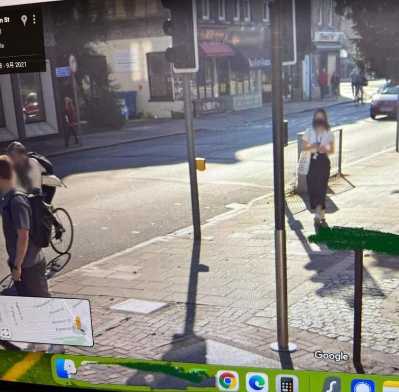 搜谷歌实境地图  张兆辉意外看到女儿踪影