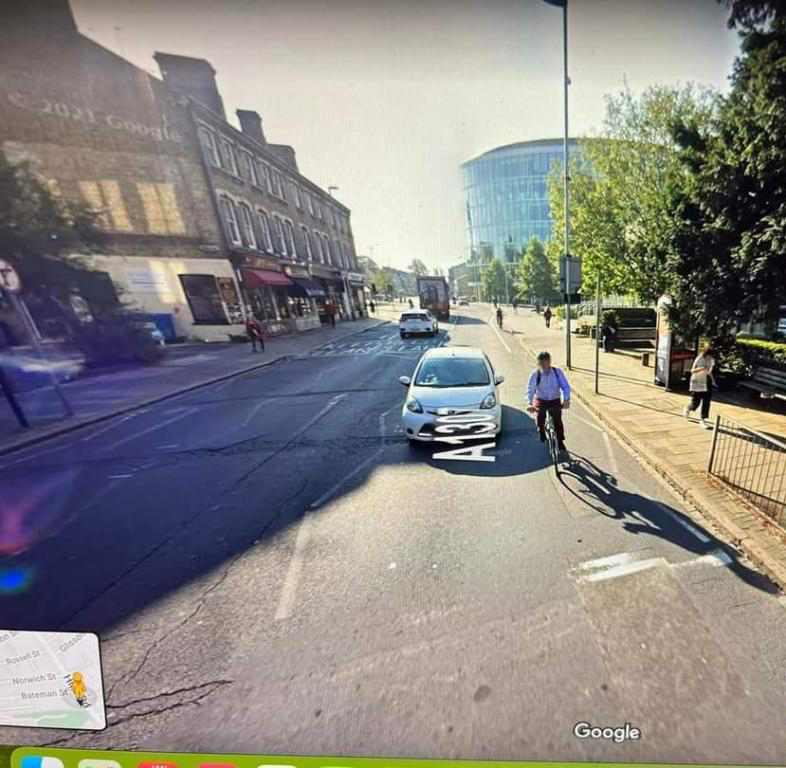 搜谷歌实境地图  张兆辉意外看到女儿踪影