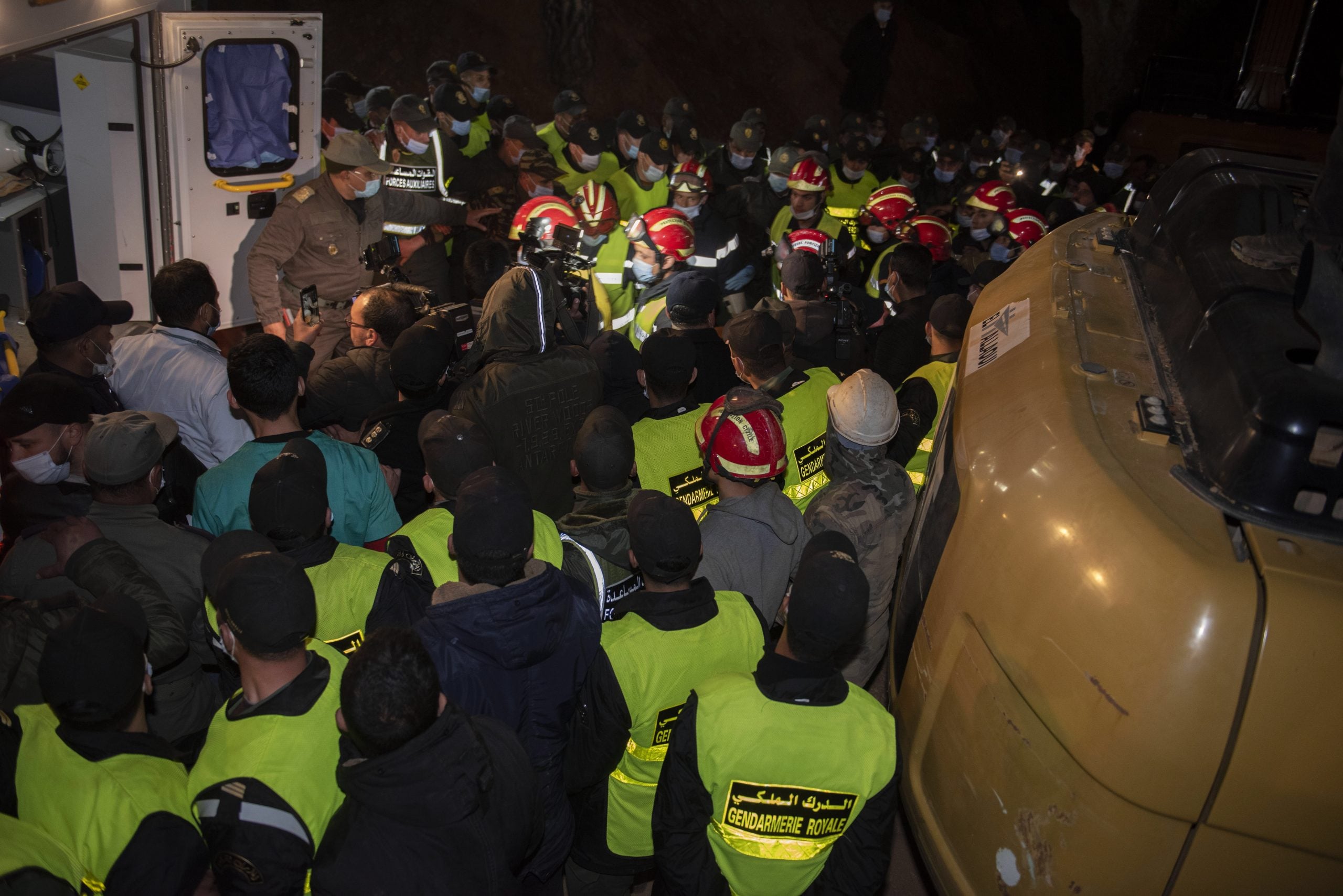 摩洛哥5岁男童被困深井5天 绝地救援悲剧收场