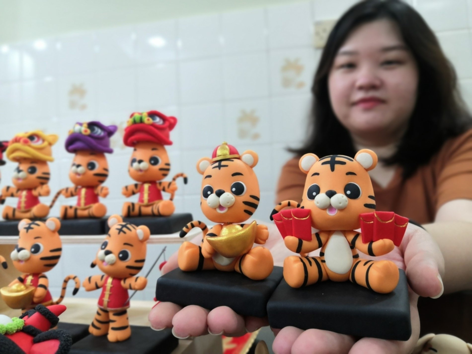 新年特稿/大都会:老虎黏土模型 16图
