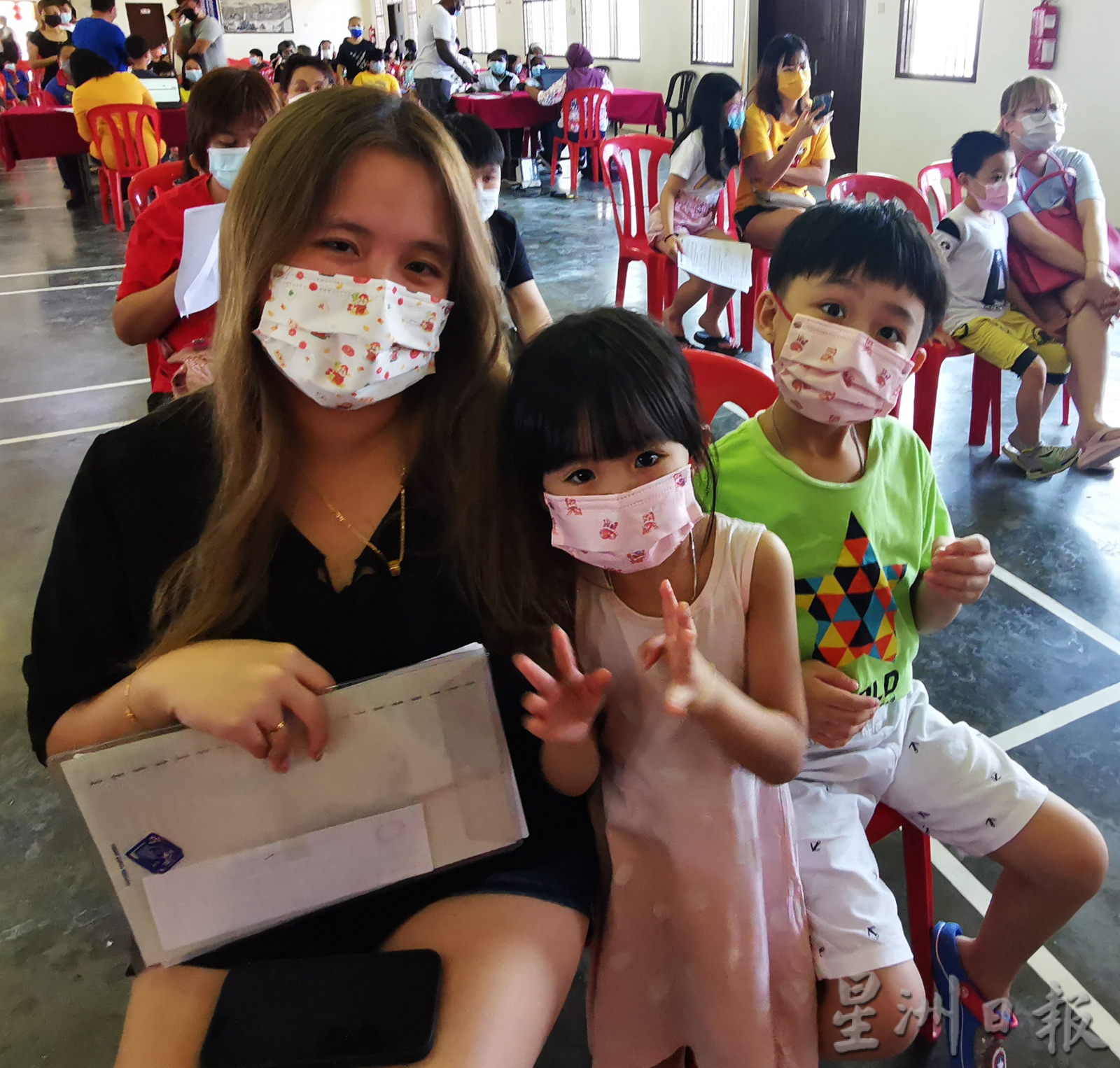 社区动态/古田会馆接种中心 允孩童登门接种