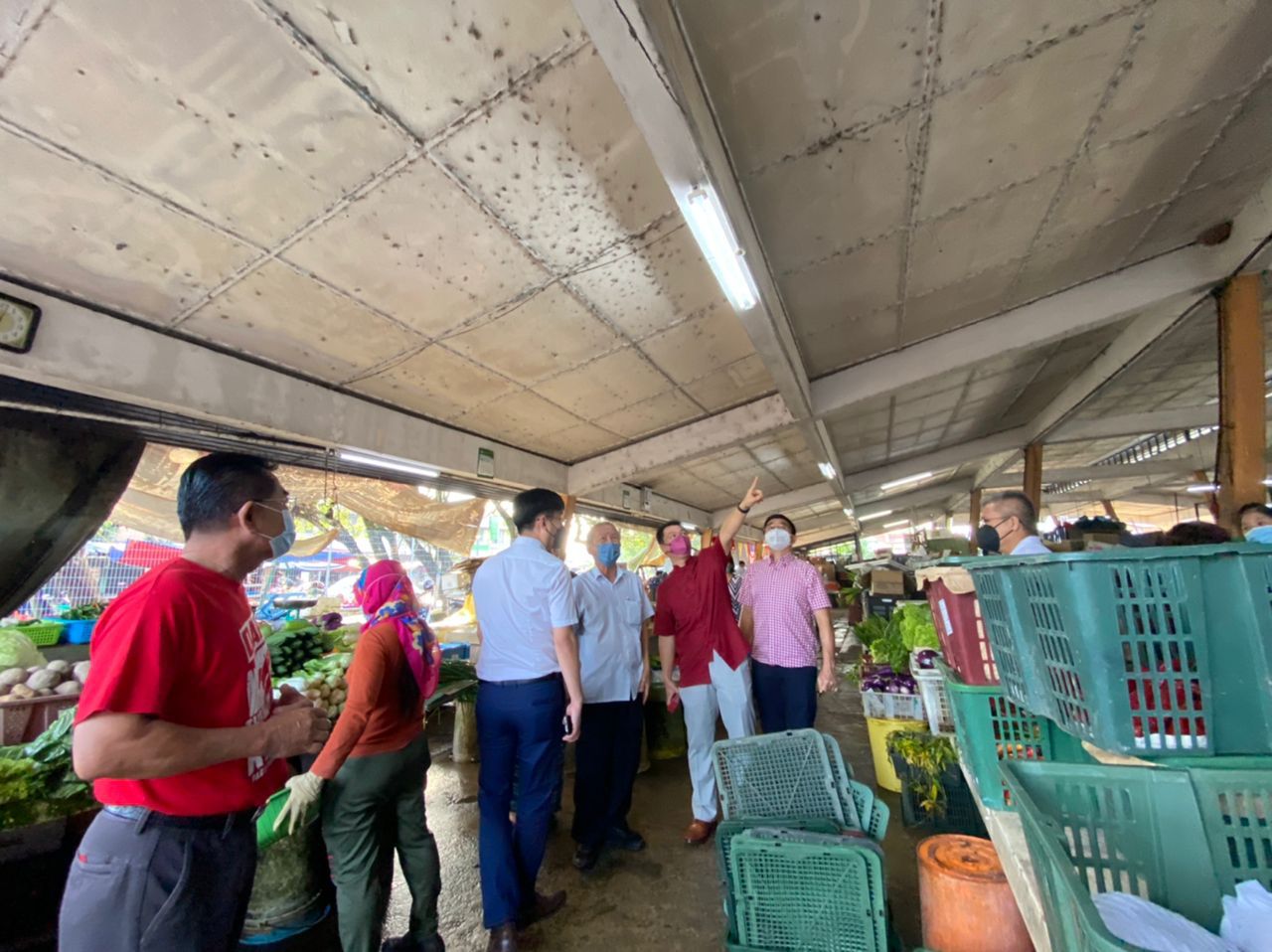 社区动态/新板巴刹历时57年极须维修 倪可敏宣布拨款聘承包商重新粉刷