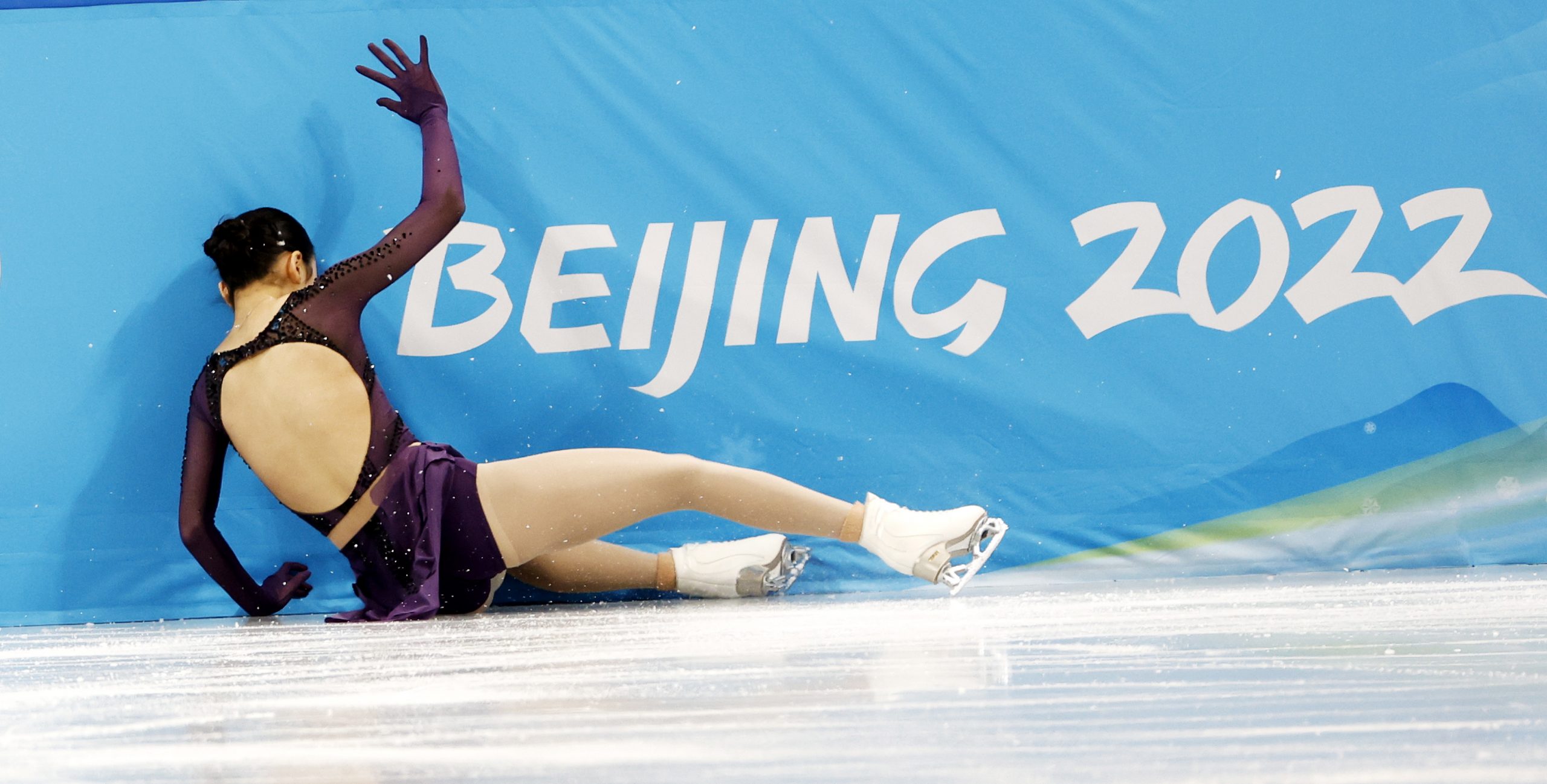 美国出生中国花滑选手奥运失误 网民口诛笔伐遭审查