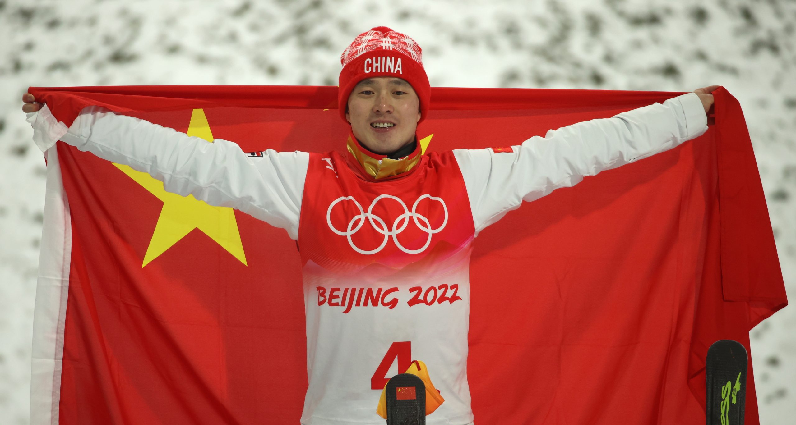 自由滑雪空中技巧无敌 齐广璞夺中第7金