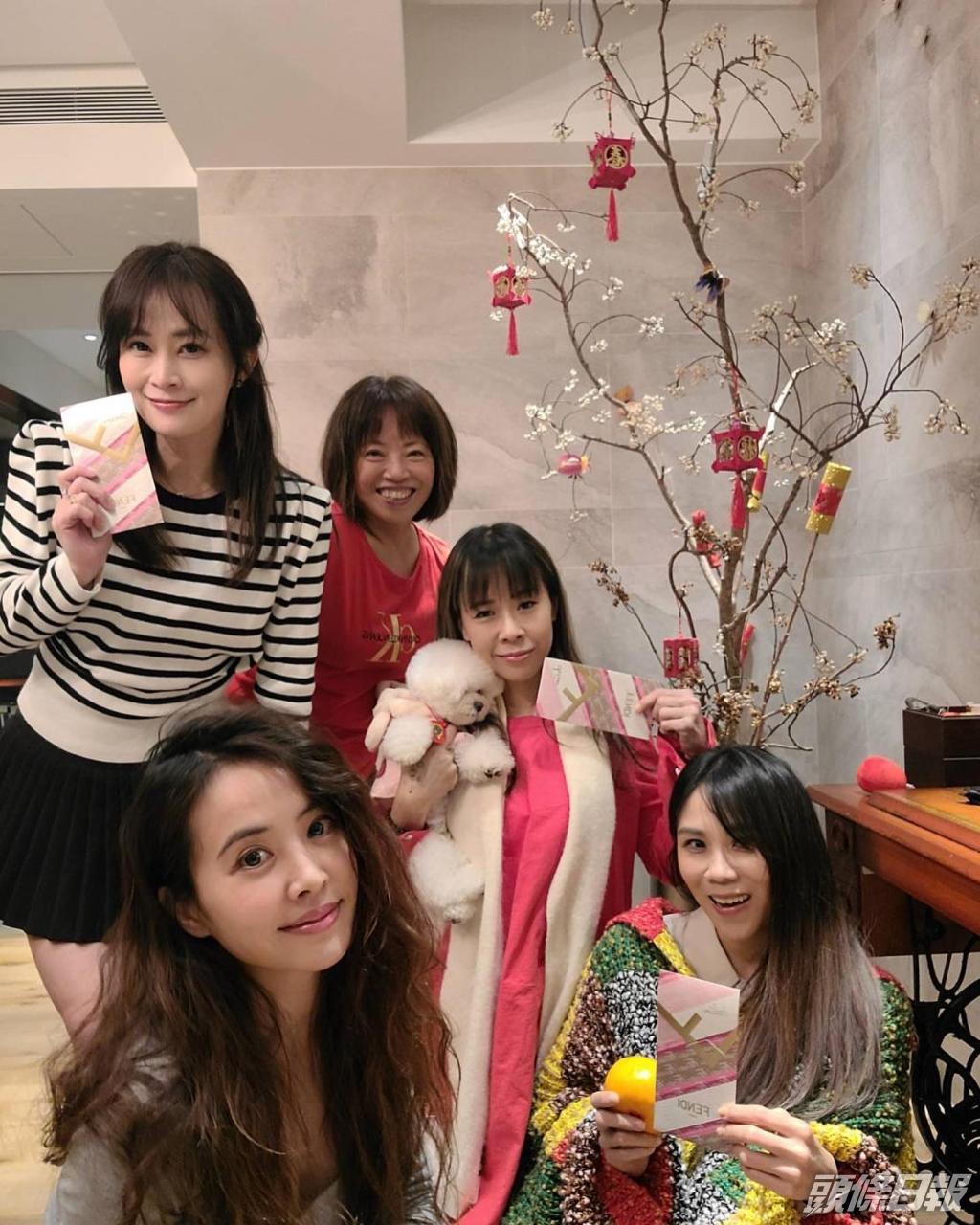 蔡依林过年晒美照 与蔡健雅化身“老虎”卖萌