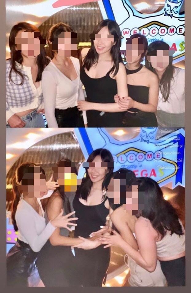 赖弘国新欢带球嫁? 手遮肚求婚现场泄密