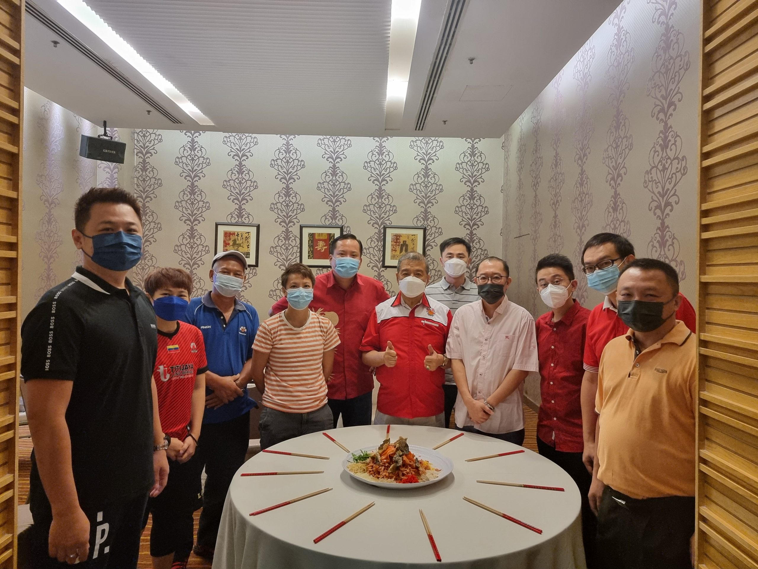 隆篮总新春团拜 林顺平:尽快恢复区域球赛