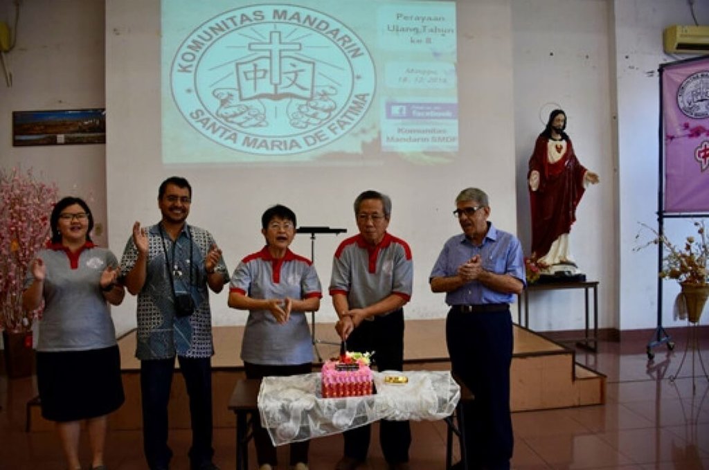 雅加达唐人街闽南式天主教堂 见证排华伤痕