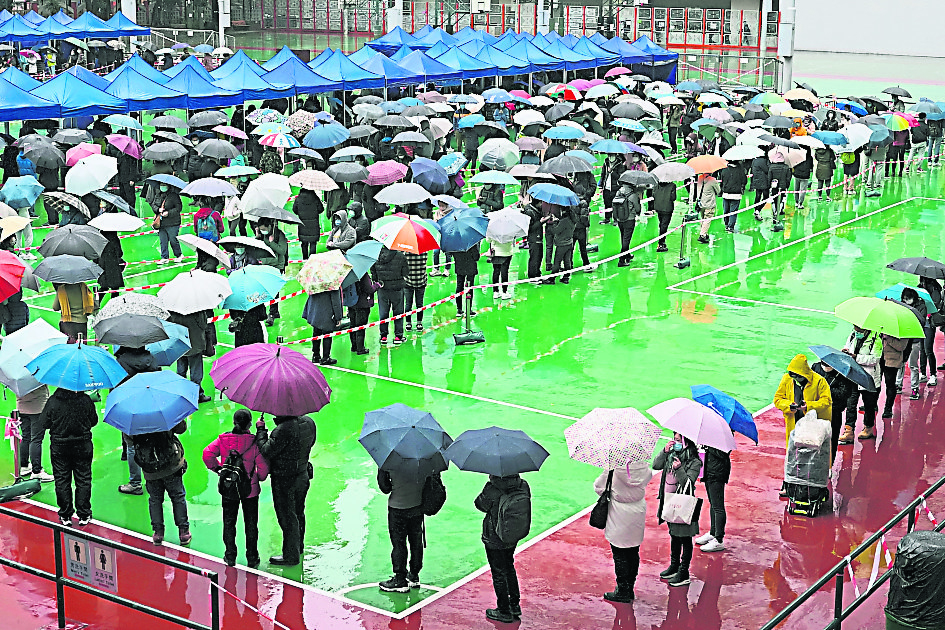 香港3月推全民强检　 学校停课至复活节